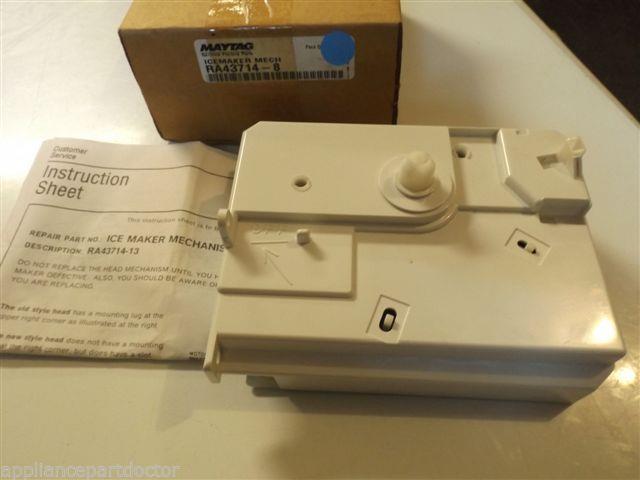 MAYTAG REFRIGERATOR RA43714-8 ICEMAKER MECH NEW IN BOX MAYTAG REFRIGERATOR RA43714-8 ICEMAKER MECH NEW IN BOX